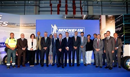 Michelin inaugura un nuevo centro de distribución en Illescas