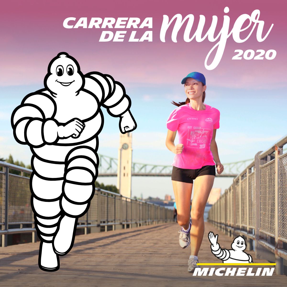 Michelin patrocina la Carrera de la Mujer virtual