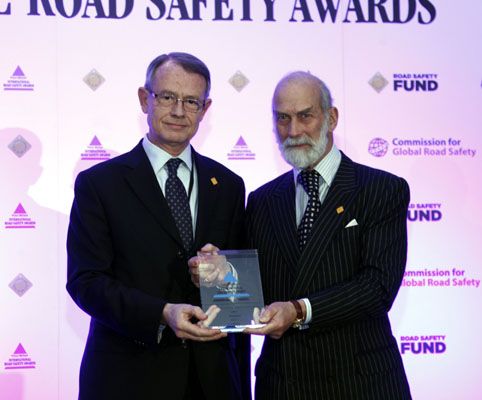 Michelin recibe el Premio Prince Michael International Road Safety