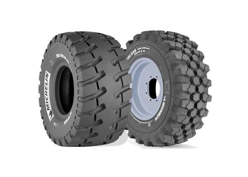 Michelin XTXL E4 L4 y Michelin BIBLOAD Hard Surface