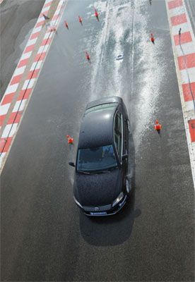 Michelin y el RACC analizan las prestaciones de los neumáticos