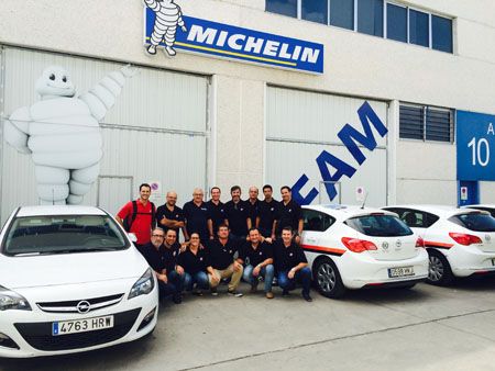 Michelin y Rema Tip Top con la formación