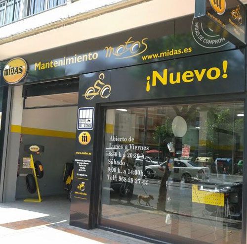 Midas abre su primer centro sólo para motos en Murcia