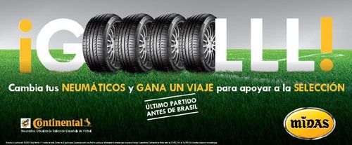 Midas te invita a ver a la selección española