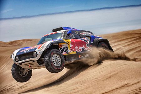 MINI de Carlos Sainz y Lucas Cruz