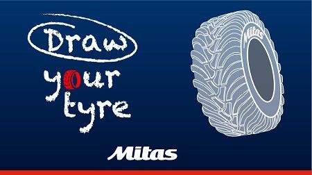 Mitas lanza el desafío Draw Your Tyre
