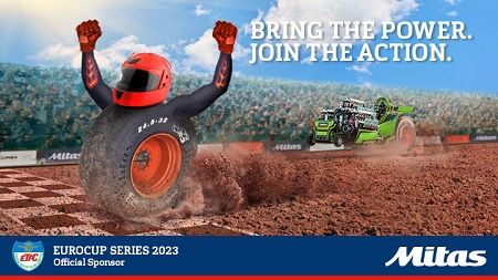Mitas, patrocinador oficial de la Eurocup Series 2023 de 'tractor pulling'