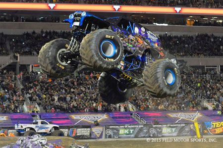 Monster Jam, patrocinado por BKT