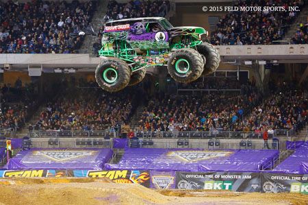 Monster Jam, patrocinado por BKT