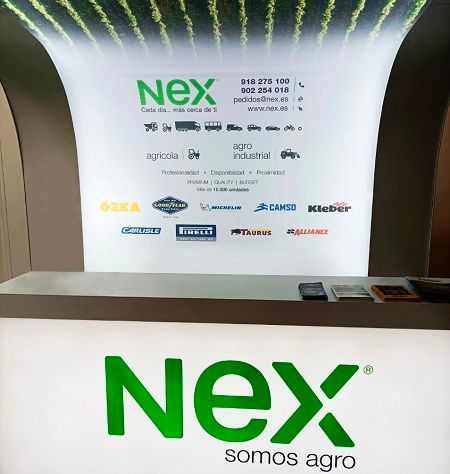 Mostrador NEX en FIMA 2022