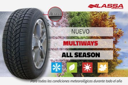 Multiways, el neumático Todo Tiempo de Lassa