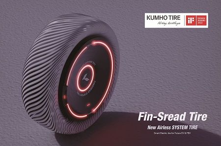 Neumático conceptual Fin-Sread