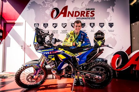 Neumáticos Andrés y Lorenzo Santolino, juntos en el Dakar
