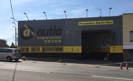 Neumáticos Martín Rius, taller piloto de Autia
