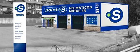 Neumáticos Motor FR con la imagen de Point S 