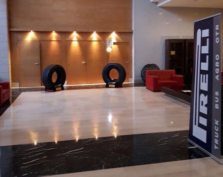 Neumáticos Santa Ana, Autia y Pirelli reúnen al sector camión