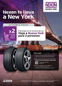Nexen Tire sortea un viaje a Nueva York