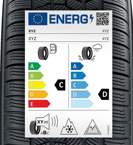 Nueva etiqueta europea de neumáticos