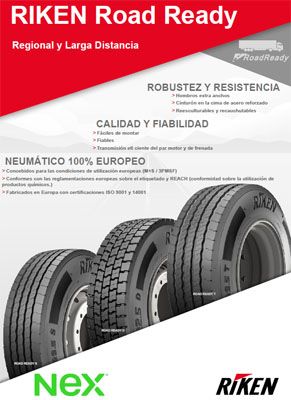Nueva gama de neumaticos RoadReady de Riken