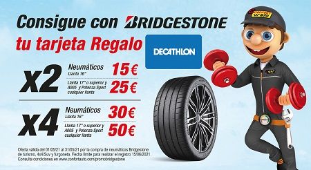 Nueva promoción Confortauto y Bridgestone