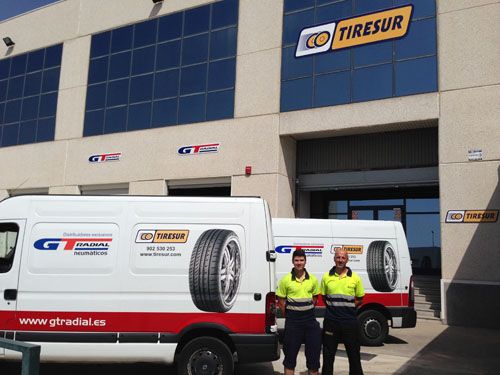 Nuevo almacén Tiresur en Leganés