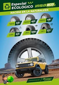 Ofertas especiales en neumáticos INSA ECO