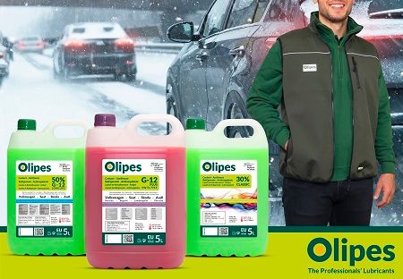 Olipes dispone de una amplia gama de anticongelantes