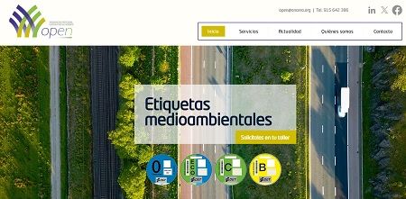 OPEN actualiza su página web 