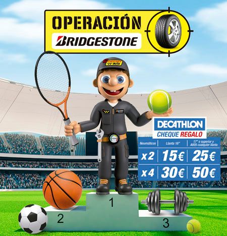 Operación Bridgestone en Confortauto
