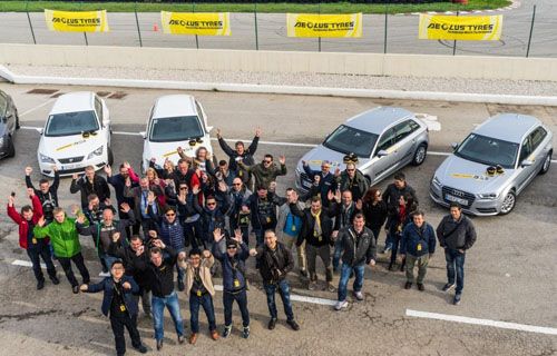 Participantes de la 'ACE2-drive-life-experience'