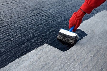 Pintura impermeable ecológica con neumáticos reciclados