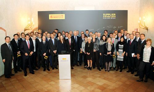Pirelli premia a sus proveedores