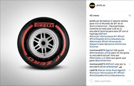 Pirelli sortea dos entradas para la F1