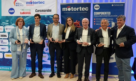 MOTORTEC patrocina la 25 edición de los Premios Personajes de la Posventa