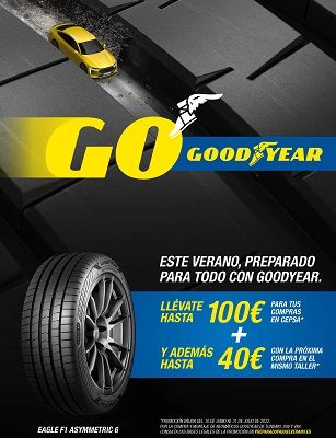 Prepárate para el verano con Goodyear