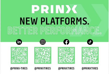 Nuevas cuentas de redes sociales de PRINX 