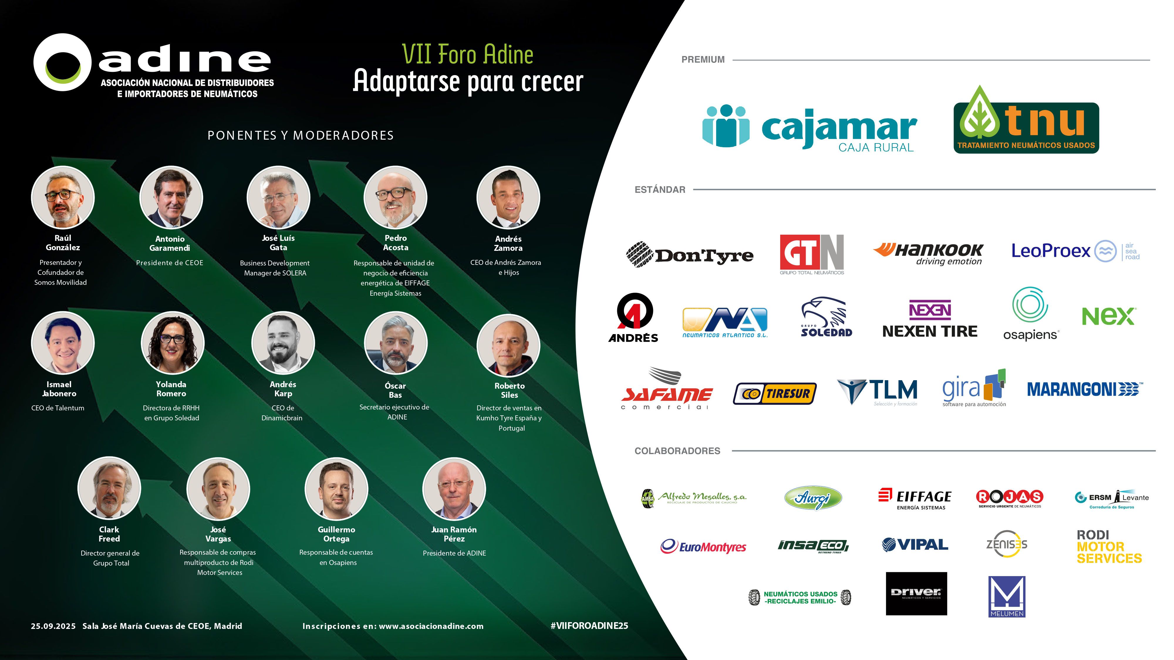 Programa del VII Foro Adine