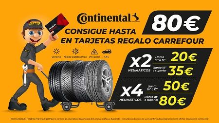 Promoción Confortauto, Continental y Carrefour