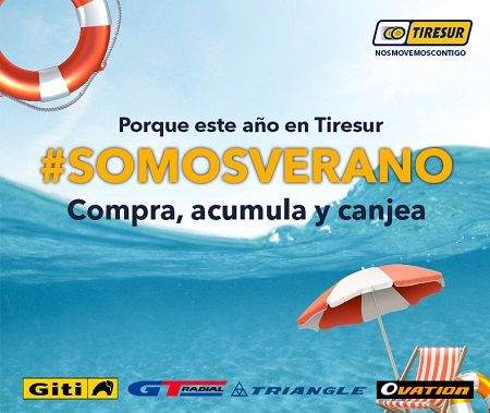Promoción #SOMOSVERANO de Tiresur