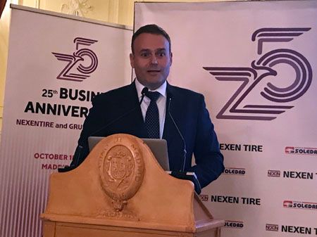 Raúl Jiménez de Nexen Tire Europa