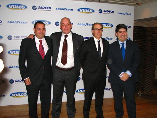 Raúl Sánchez, Mitchell Peeters, Félix Serrano y Alberto Villarreal