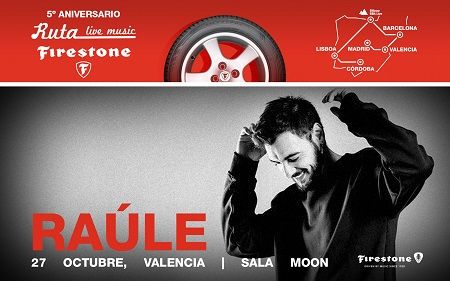 Raúle, en Valencia con Ruta Firestone
