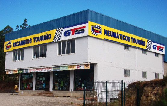 Recambios Touriño con la nueva imagen de Center´s Auto