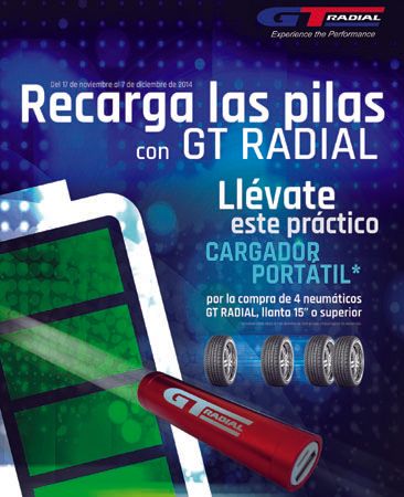 Recarga las pilas con GT Radial