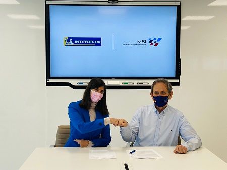 Renovación del acuerdo entre Michelin y Motor & Sport Institute