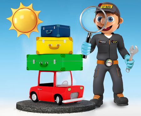 Revisar el vehículo para viajar seguro este verano