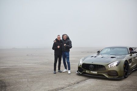 Roland Hehner, Director de Producto y Tuneado de Hankook Reifen Deutschland y Tomislav Bodrozic, Director General de TIKT Performance