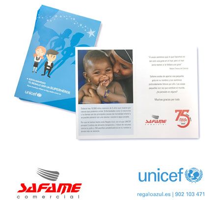 Safame colabora con UNICEF