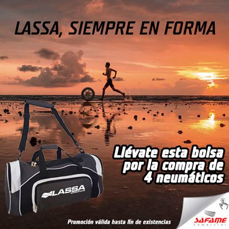 Safame Comercial regala una Bolsa de Deporte de Lassa