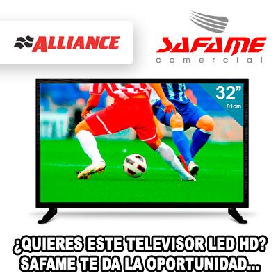 Safame regala televisores por la compra de neumaticos Alliance